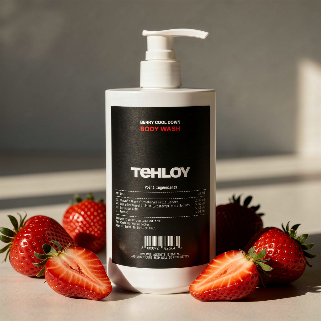 TEHLOY Berry Cool Down Body Wash