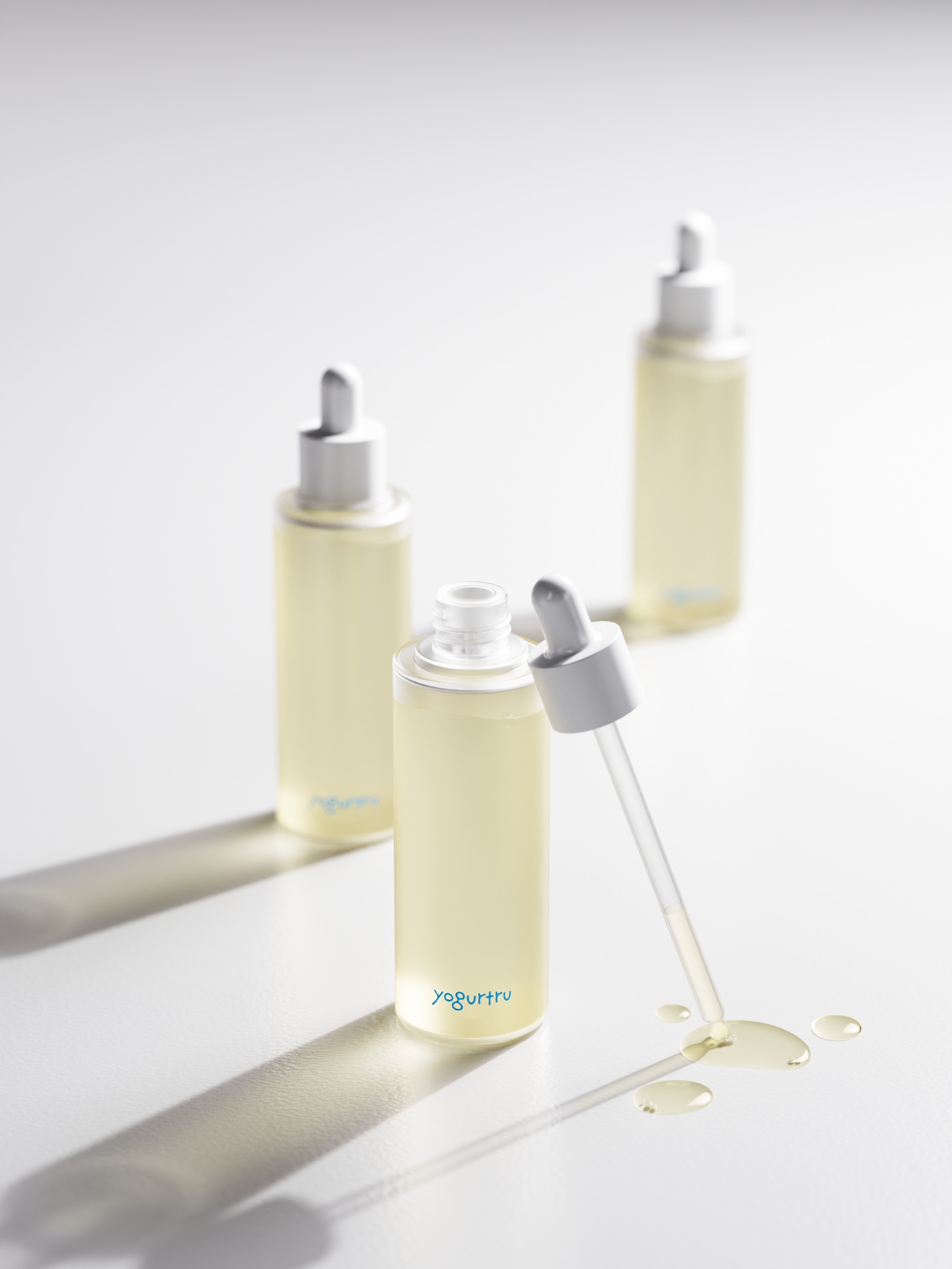 Lightweight facial serum infused with whey protein to nourish, tighten, and deeply hydrate tired skin.