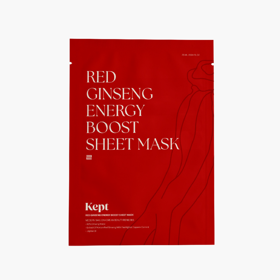 Red Ginseng Energy Boost Sheet Mask