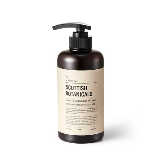 Scottish Botanicals Chamomile Body Wash with 7 Miracle Blend for gentle, soothing skin cleansing