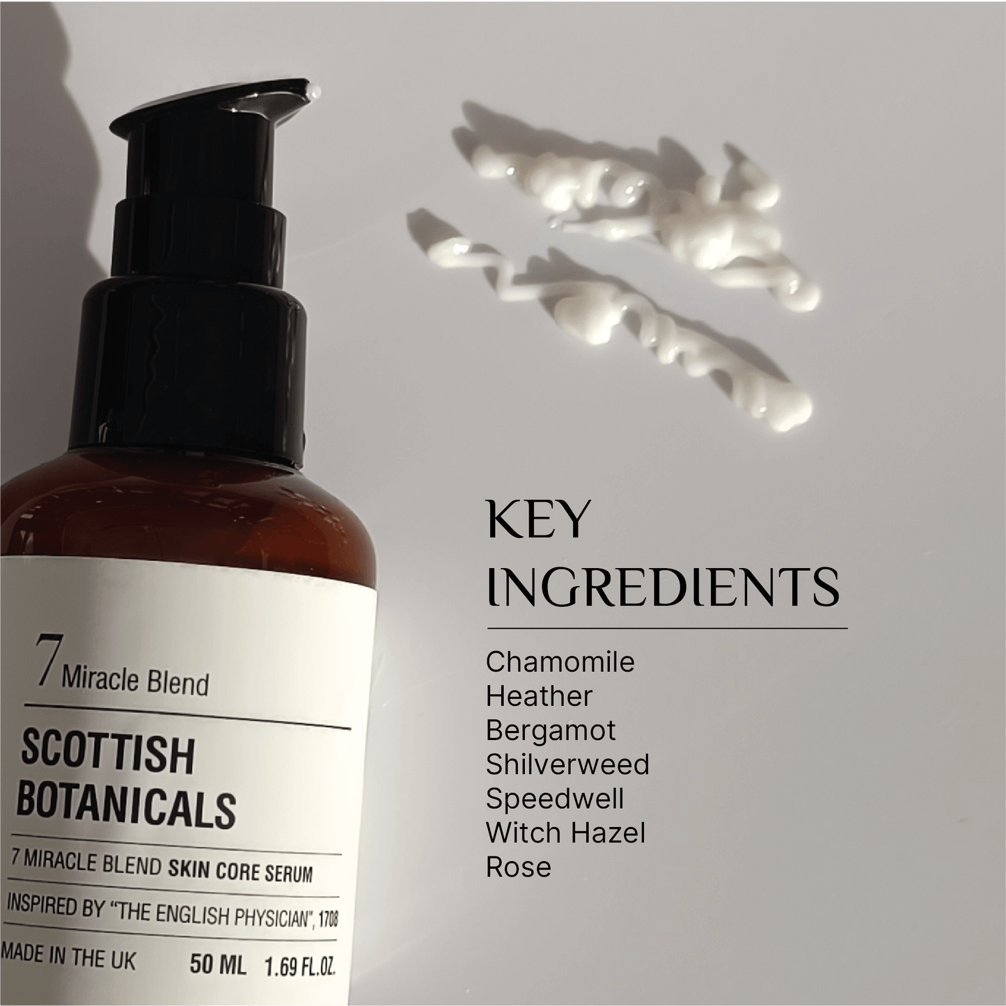 Concentrated Skin Core Serum by Scottish Botanicals with plant-powered ingredients
