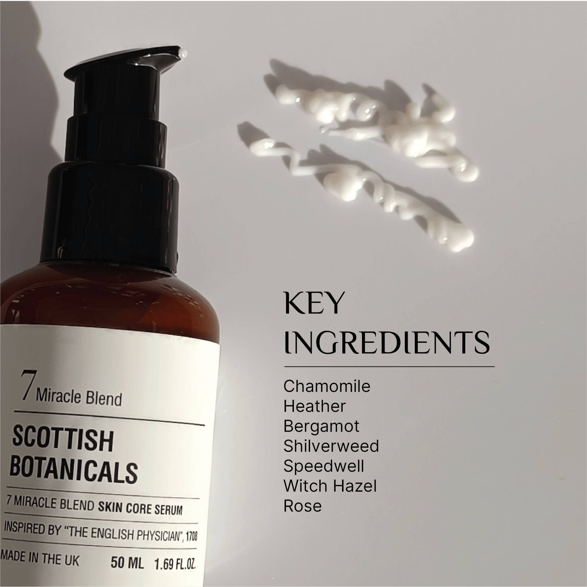 Concentrated Skin Core Serum by Scottish Botanicals with plant-powered ingredients