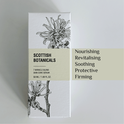 Scottish Botanicals 7 Miracle Blend serum for deep hydration and skin revitalisation