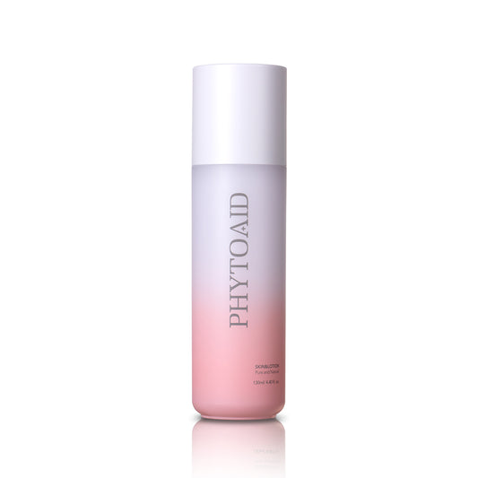 Open Phytoaid Plus Lotion with smooth texture and goji berry and apple extracts for skin care.  Beautifulsmile cosmetics UK