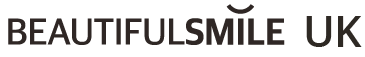 Logo of BeautifulSmile UK with a black text on a white background