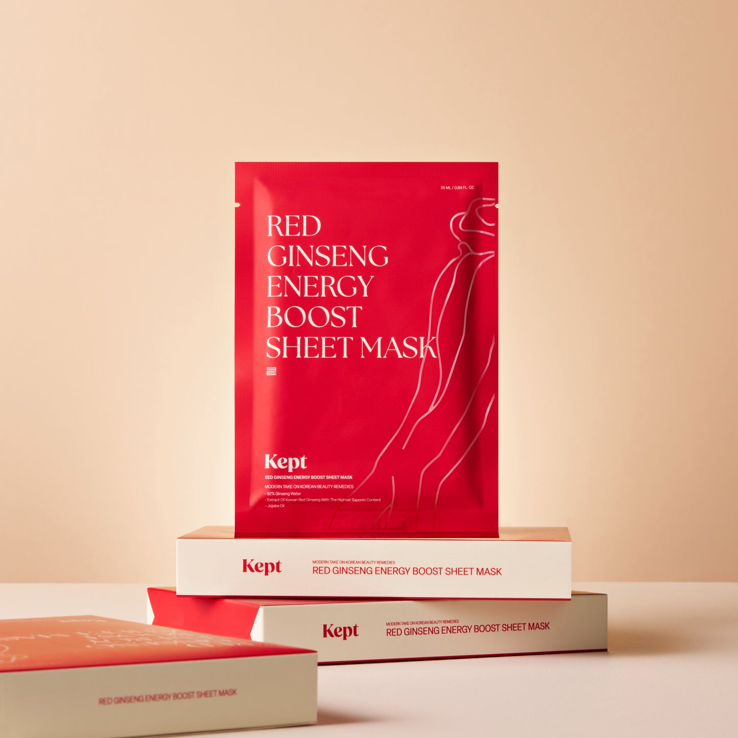 Red Ginseng Energy Boost Sheet Mask 