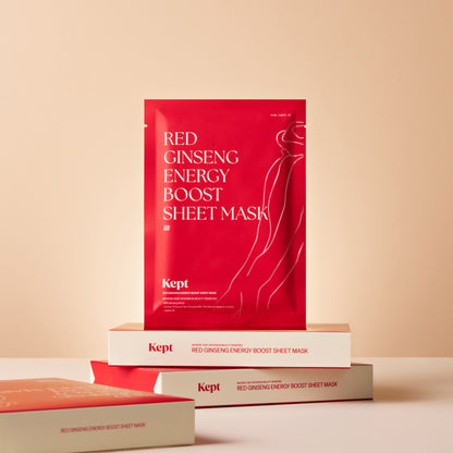 Red Ginseng Energy Boost Sheet Mask 