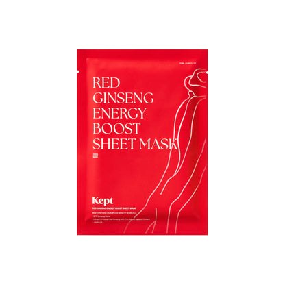 Red Ginseng Energy Boost Sheet Mask