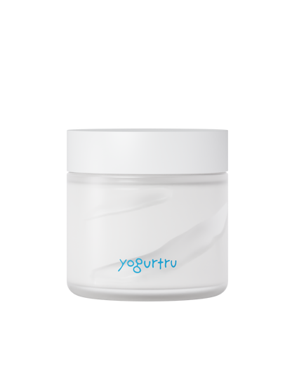 Yogurtru Hi Protein Cream deeply nourishes skin with protein-rich yogurt extract, leaving it smooth, firm, and hydrated.