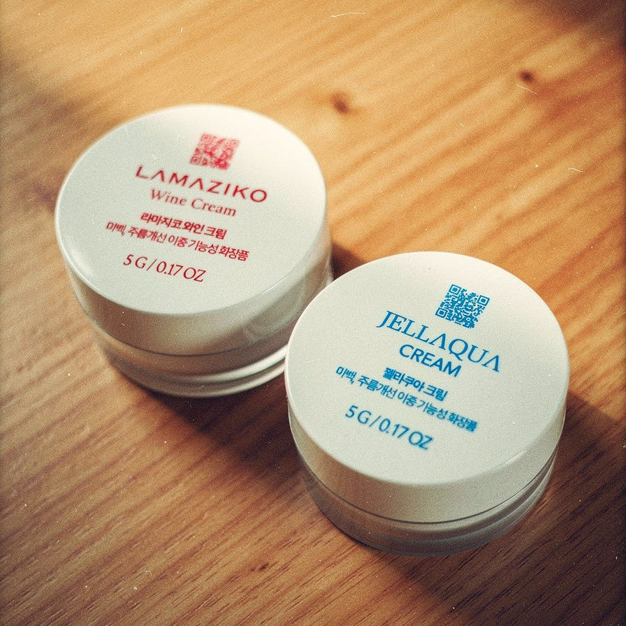 cream sample