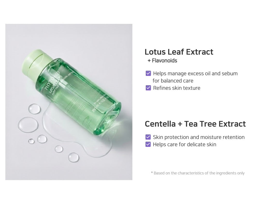Phytoaid Lotus Leaf Purifying Cleansing Water