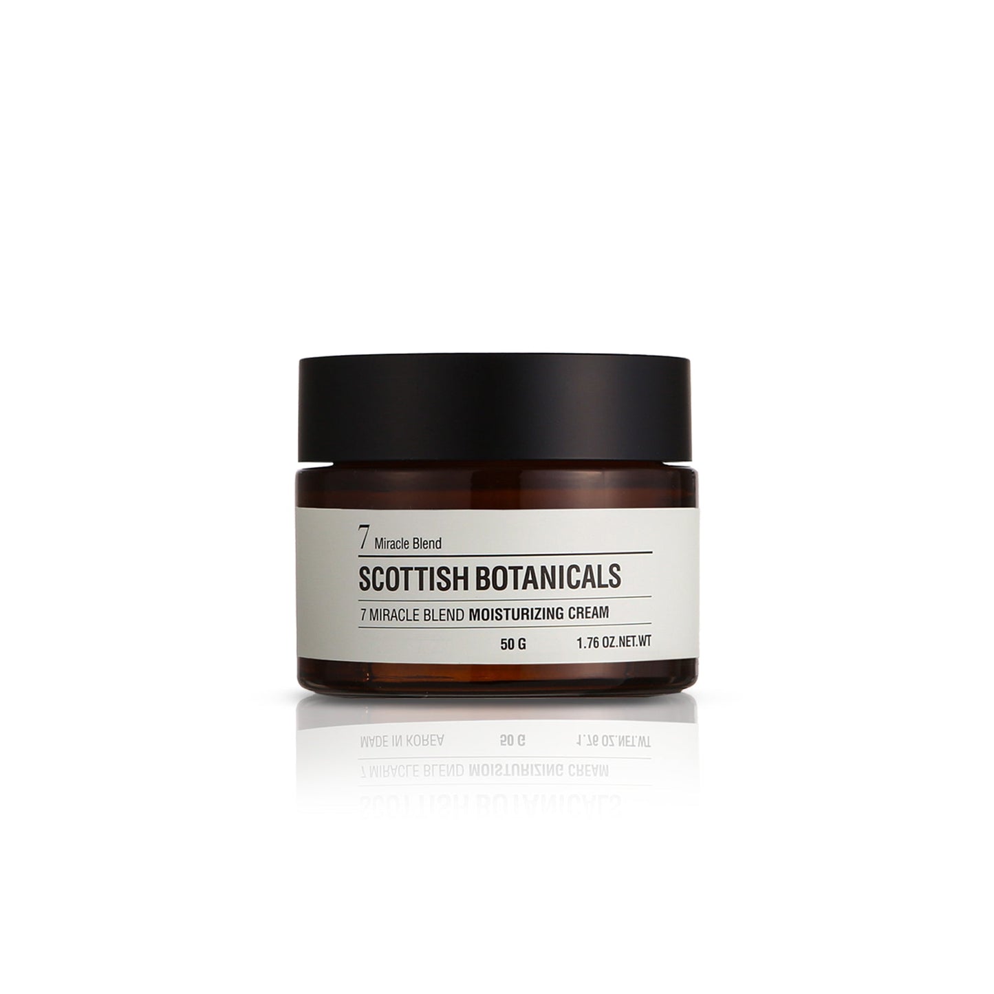 Facial moisturizing cream by Scottish Botanicals with 7 miracle herbal extracts