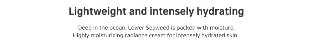 Lower Seaweed Hydrating Cream