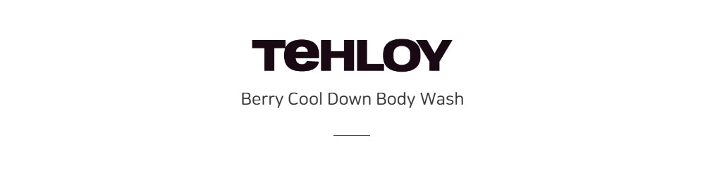TEHLOY Berry Cool Down Body Wash