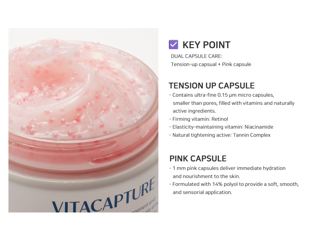 VITACAPTURE Tension Up Vita Shot Cream
