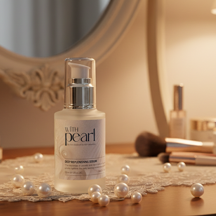 with pearl deep replenishing serum