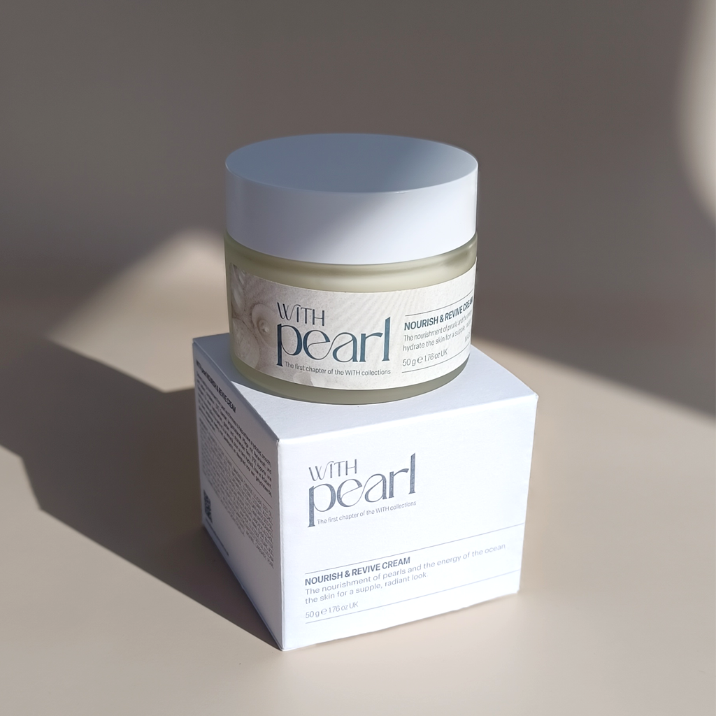 with pearl nourish & revive cream