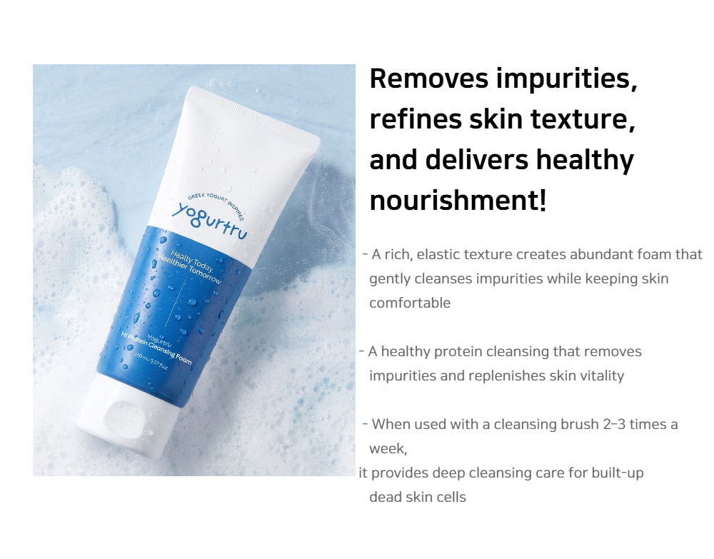Yogurtru Hi Protein Cleansing Foam